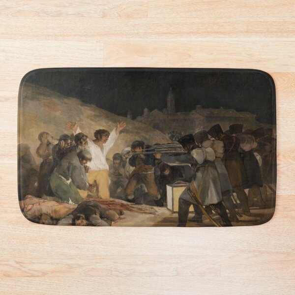Item preview, El Tres de Mayo, by Francisco de Goya, from Prado thin black margin designed and sold by TeeARTHY.