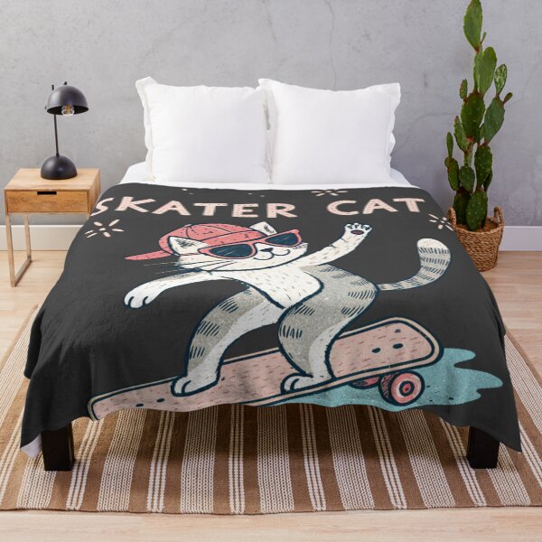Item preview, Skater Cat – Street Style on Four Wheels designed and sold by Artiviose.
