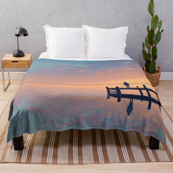 Item preview, Retro Pixel Art Fisherman at Dawn designed and sold by Rtymer.