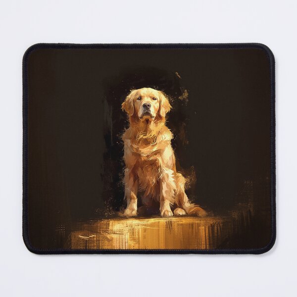 Item preview, Golden Retriever Portrait In Light designed and sold by Christian Weiss.