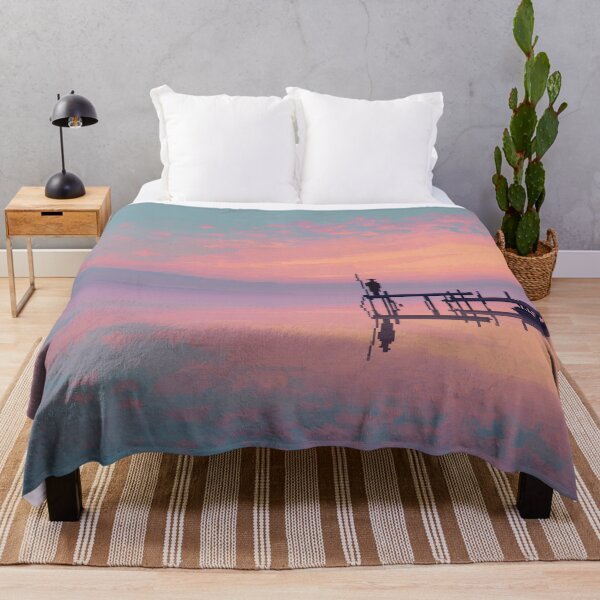 Item preview, Retro Pixel Art Fisherman at Dawn designed and sold by Rtymer.