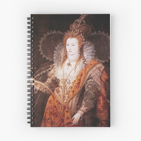 Item preview, Elizabeth I of England vintage Tudor portrait art designed and sold by Vintage Designs +.