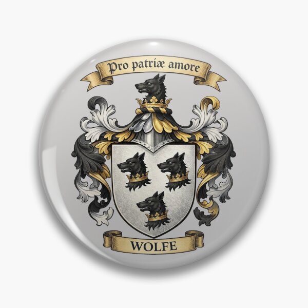 Item preview, The Wolfe Family Coat of Arms designed and sold by BagTown Clans.