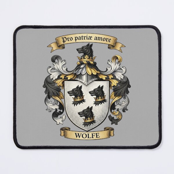 Item preview, The Wolfe Family Coat of Arms designed and sold by BagTown Clans.