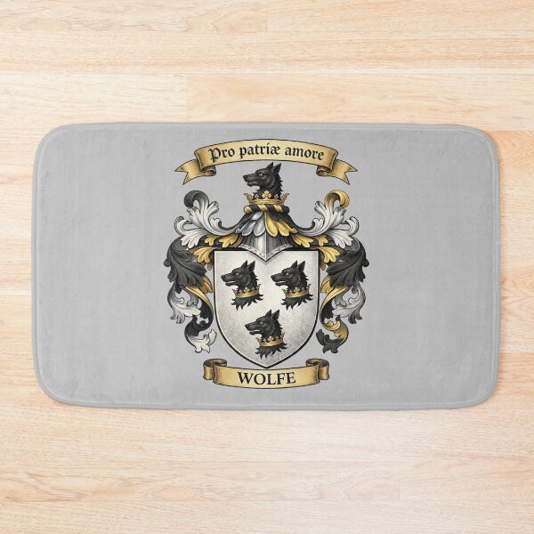 Item preview, The Wolfe Family Coat of Arms designed and sold by BagTown Clans.