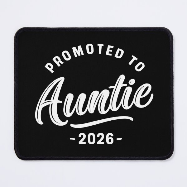 Item preview, Promoted To Auntie 2026,New Auntie designed and sold by CloudyPress.