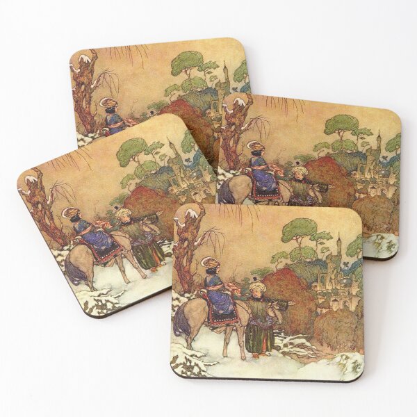 Item preview, Beauty Saw the Castle in the Distance - Edmund Dulac  designed and sold by Vintage Designs +.