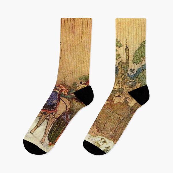 Item preview, Beauty Saw the Castle in the Distance - Edmund Dulac  designed and sold by Vintage Designs +.