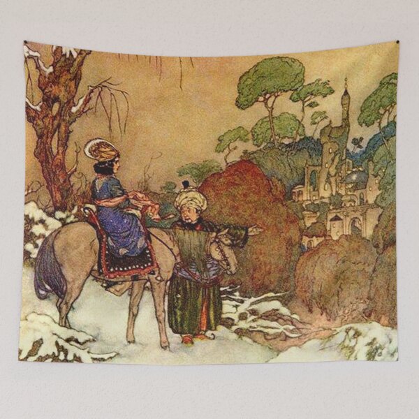 Item preview, Beauty Saw the Castle in the Distance - Edmund Dulac  designed and sold by Vintage Designs +.