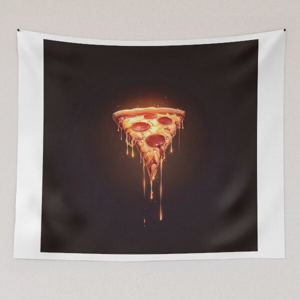 Item preview, Glowing Drip Pepperoni Slice designed and sold by Christian Weiss.