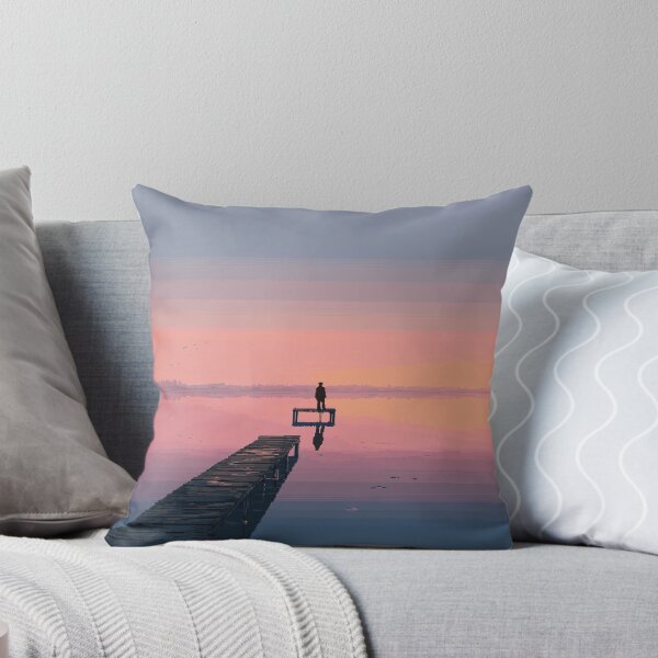 Item preview, Retro Pixel Art Fisherman at Dawn designed and sold by Rtymer.