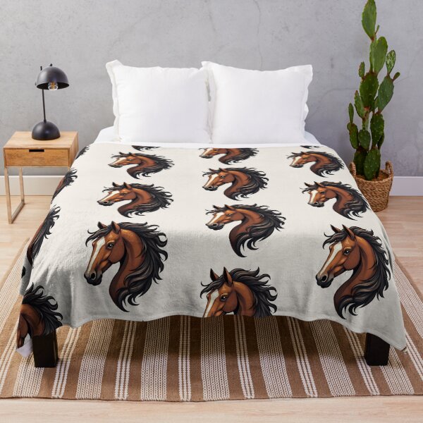 Item preview, Bay Horse Head | Elegant Equestrian Horse Design designed and sold by Debbie Schulte.