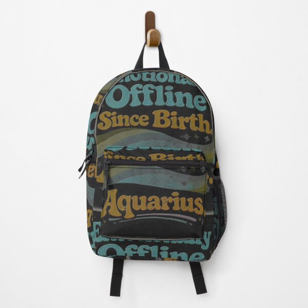 Item preview, born this way Aquarius funny sarcastic typographical zodiac design designed and sold by SmashingDeals.