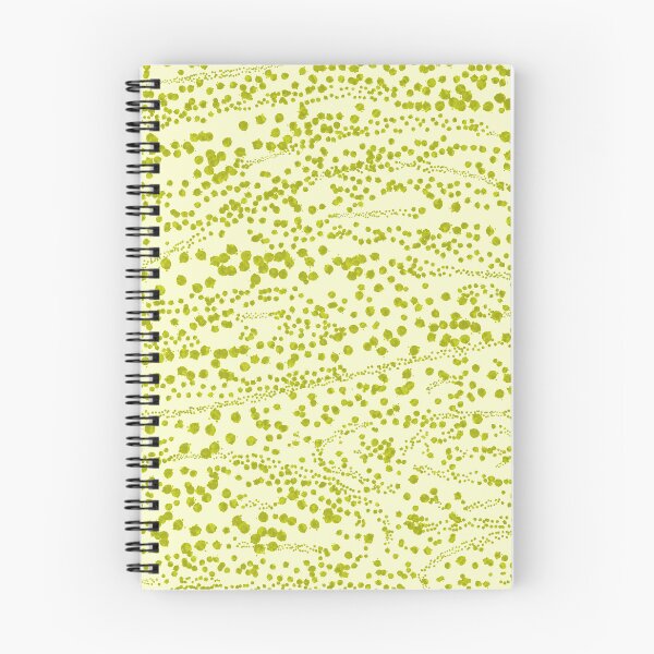 Item preview, Abstract Ink Blot Strata Pattern in Wasabi Green designed and sold by kierkegaard.