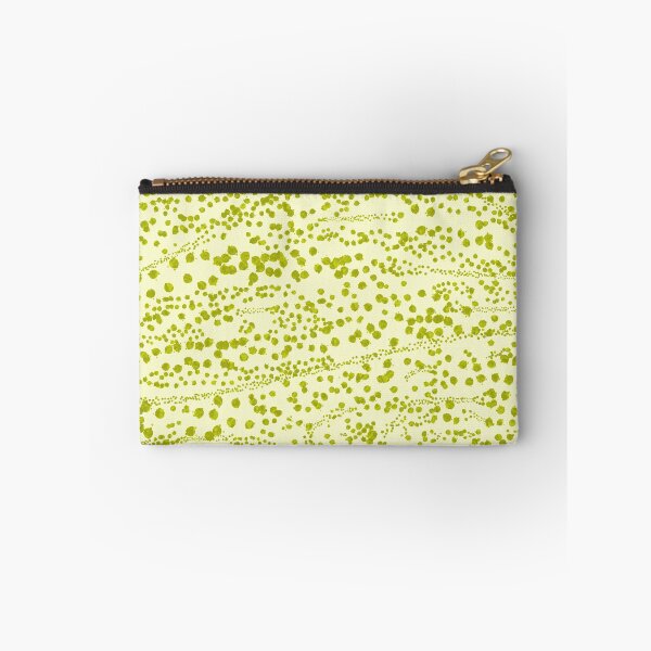 Item preview, Abstract Ink Blot Strata Pattern in Wasabi Green designed and sold by kierkegaard.