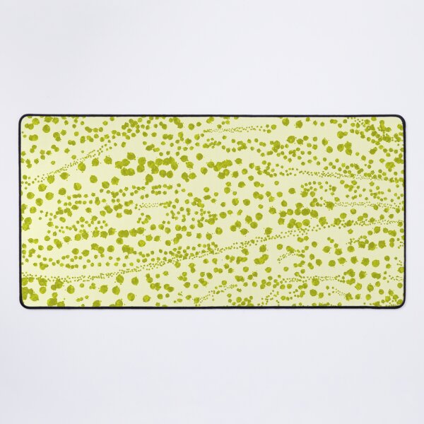 Item preview, Abstract Ink Blot Strata Pattern in Wasabi Green designed and sold by kierkegaard.