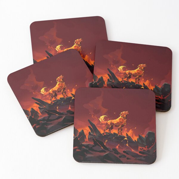 Item preview, Magma Titan Golden Retriever designed and sold by Christian Weiss.