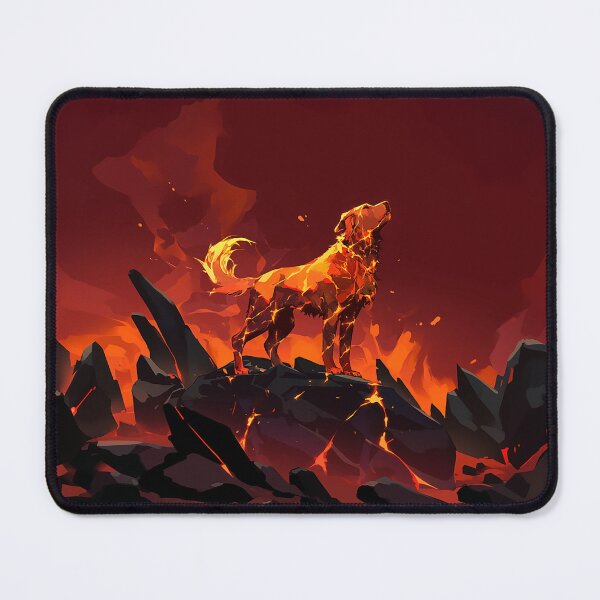 Item preview, Magma Titan Golden Retriever designed and sold by Christian Weiss.