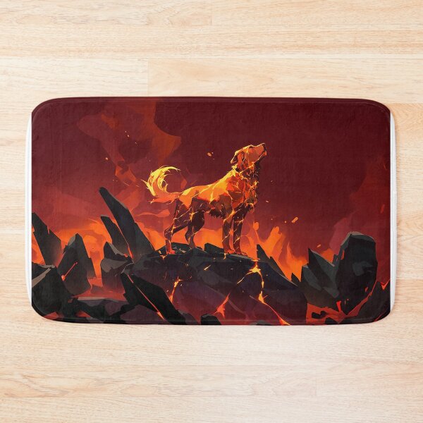 Item preview, Magma Titan Golden Retriever designed and sold by Christian Weiss.