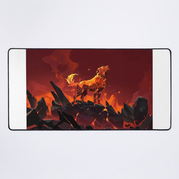 Item preview, Magma Titan Golden Retriever designed and sold by Christian Weiss.