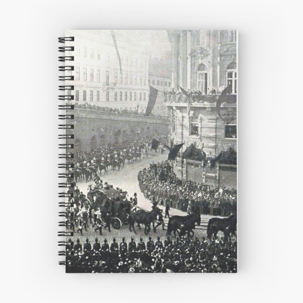 Item preview, Empress  Sisi of Bavaria funeral vintage photo - Erzsébet temetése Löwy designed and sold by Vintage Designs +.