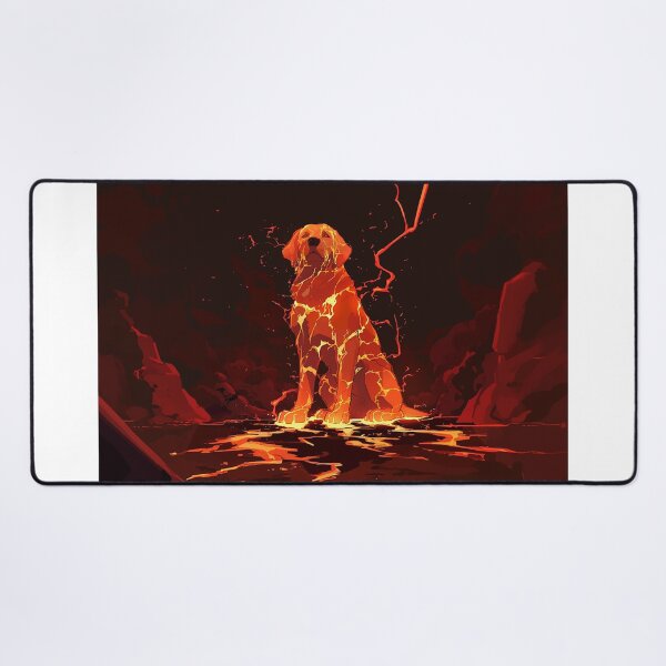 Item preview, Lava Crowned Golden Guardian designed and sold by Christian Weiss.