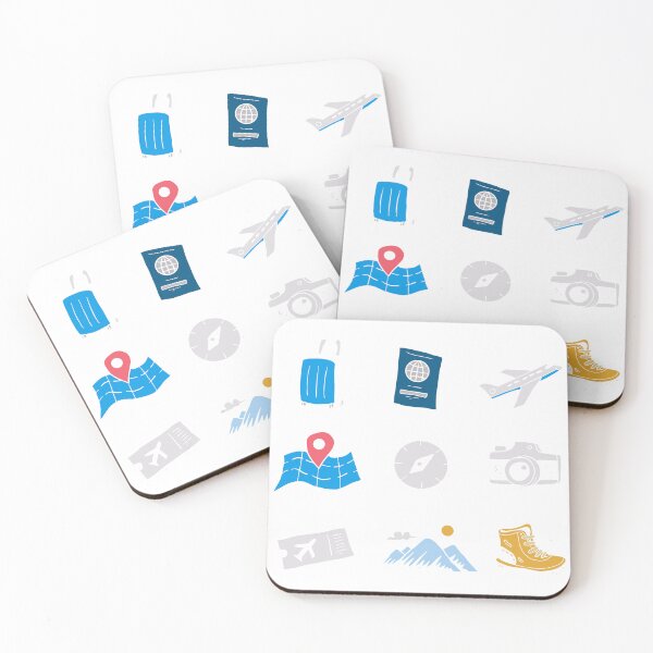 Item preview, Travel Icons Including designed and sold by babavoss99.