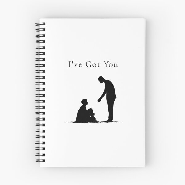 Item preview, I’ve Got You – Support & Recovery Silhouette designed and sold by WayOutWorks.