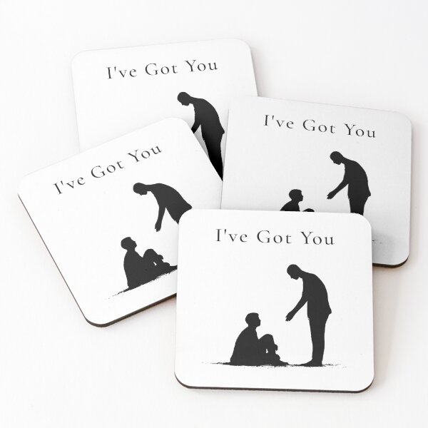 Item preview, I’ve Got You – Support & Recovery Silhouette designed and sold by WayOutWorks.