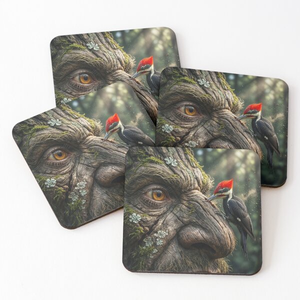 Item preview, Woodpecker Wakes Up an Ancient Tree Spirit designed and sold by Tridentulus.