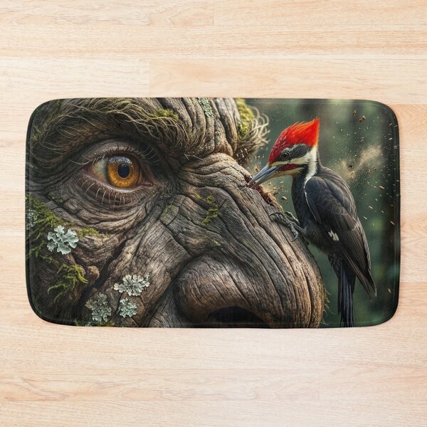 Item preview, Woodpecker Wakes Up an Ancient Tree Spirit designed and sold by Tridentulus.