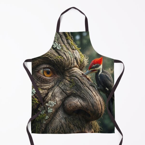 Item preview, Woodpecker Wakes Up an Ancient Tree Spirit designed and sold by Tridentulus.