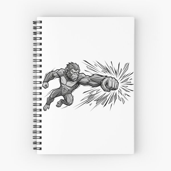 Item preview, Lines & Shades: Kinetic Ape Punch designed and sold by Line & Shade.