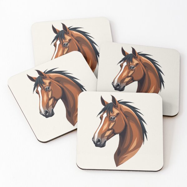 Item preview, Bay Horse Head | Elegant Equestrian Horse Design designed and sold by Debbie Schulte.