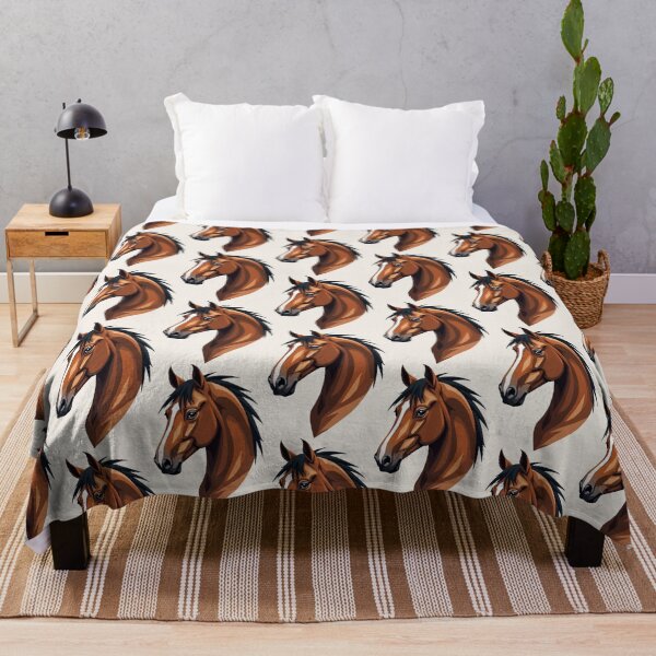 Item preview, Bay Horse Head | Elegant Equestrian Horse Design designed and sold by Debbie Schulte.