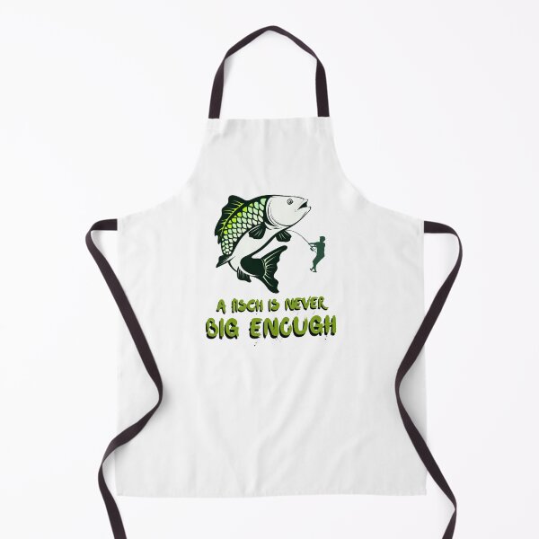 Item preview, A Fisch Is Never Big Enough – Green Funny Fishing Graphic Shirt designed and sold by SVALANART.