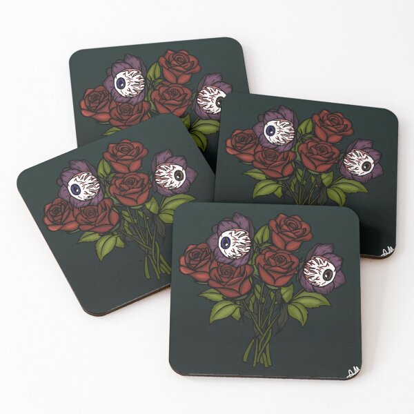 Item preview, Eyeball Rose Bouquet (with background) designed and sold by TheEmeraldMoon.