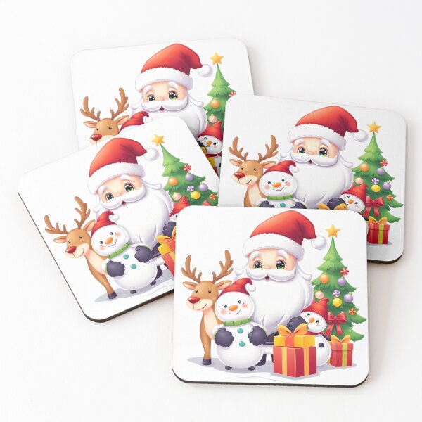 Item preview, Playful Reindeer Holiday Sticker designed and sold by Teewave-Ashish.
