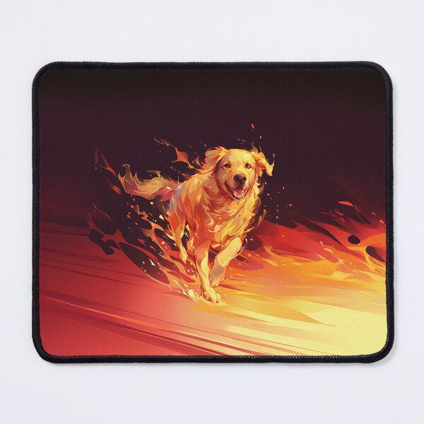 Item preview, Blaze Runner Golden Retriever designed and sold by Christian Weiss.