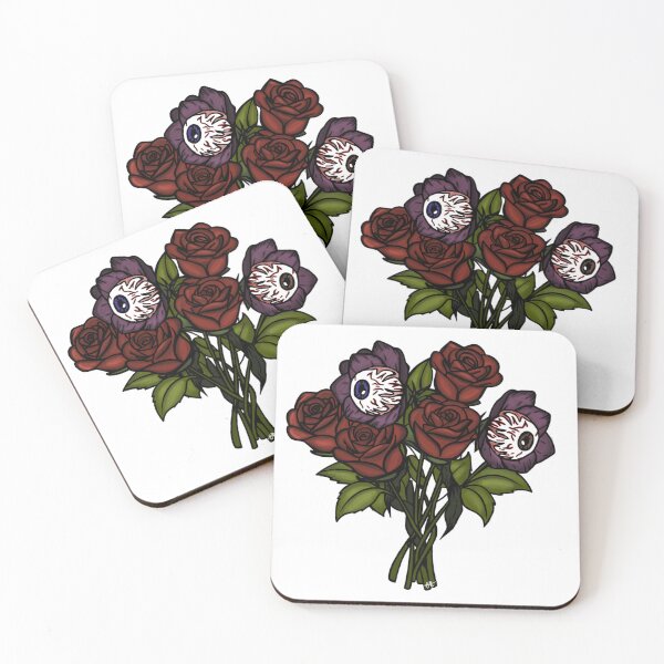 Item preview, Rose and Eyeball Bouquet designed and sold by TheEmeraldMoon.