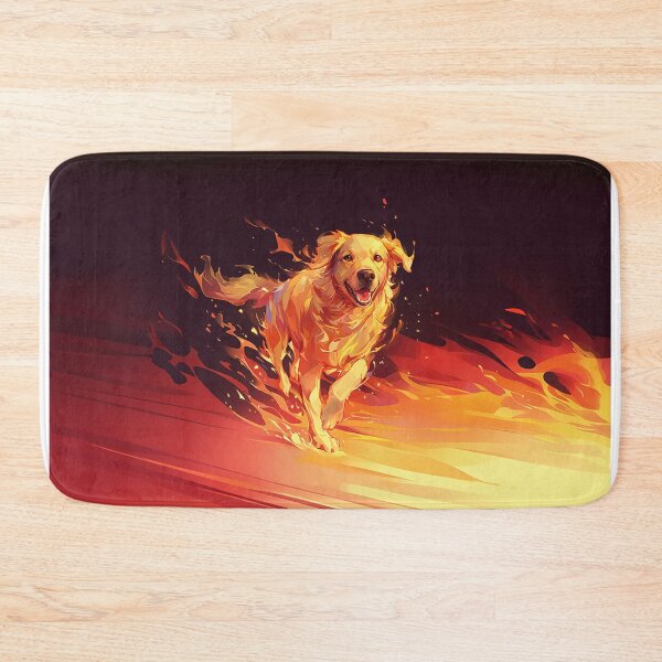 Item preview, Blaze Runner Golden Retriever designed and sold by Christian Weiss.