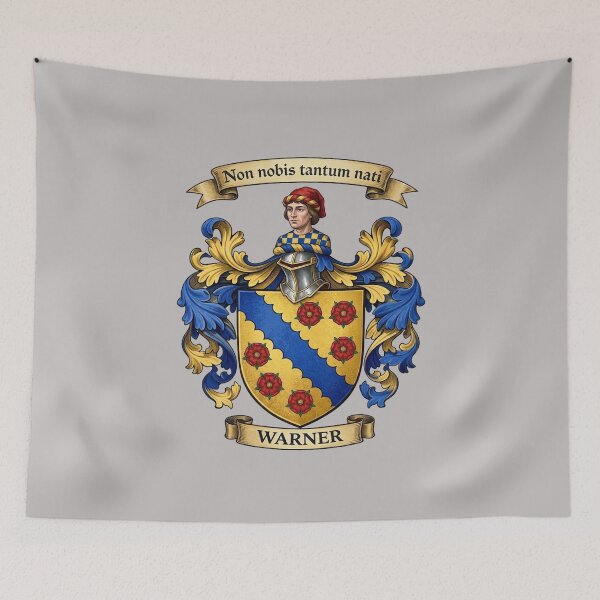 Item preview, The Warner Family Coat of Arms designed and sold by BagTown Clans.