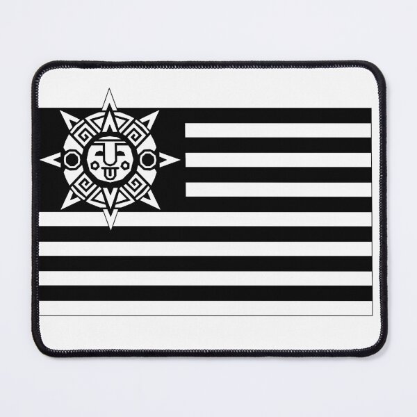 Item preview, USA Flag Aztec Calendar Crossover Mexican Heritage designed and sold by the Zarock Shop.