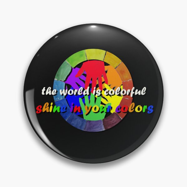 Item preview, The world is colorful, LGBTQ colors designed and sold by cp-art.art.