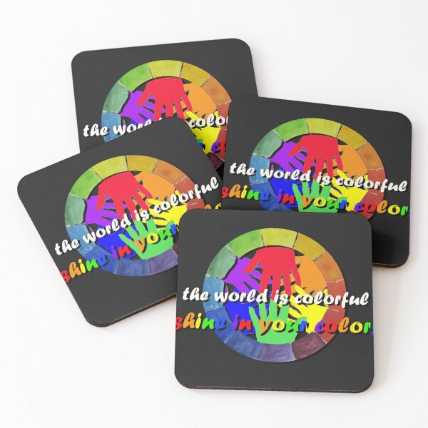Item preview, The world is colorful, LGBTQ colors designed and sold by cp-art.art.