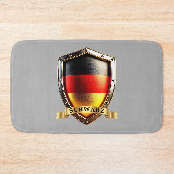 Item preview, Schwarz Germany National Pride Shield designed and sold by Highlandkings.