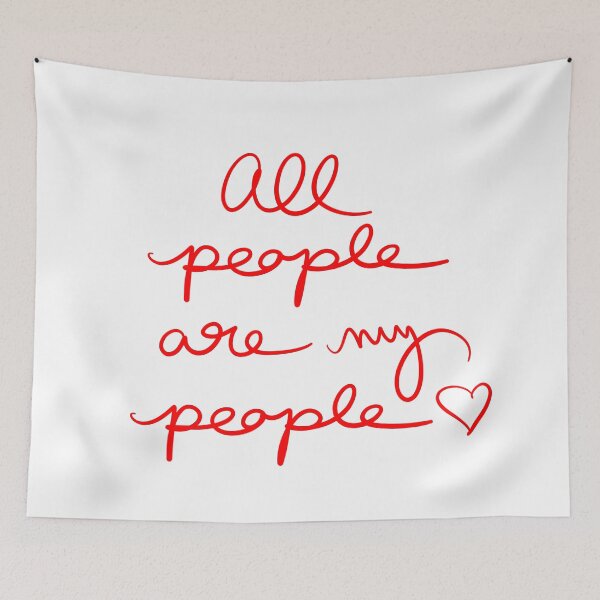 Item preview, All People are My People designed and sold by abeink.