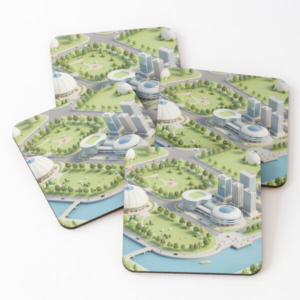 Item preview, Scenic Caves Ontario Four-Direction Panorama – Cute 3D Aerial Landmark Label | Pendragon Hobby Style  Tags  Scenic Caves Ontario, Canadian  designed and sold by PaintMeWorld.