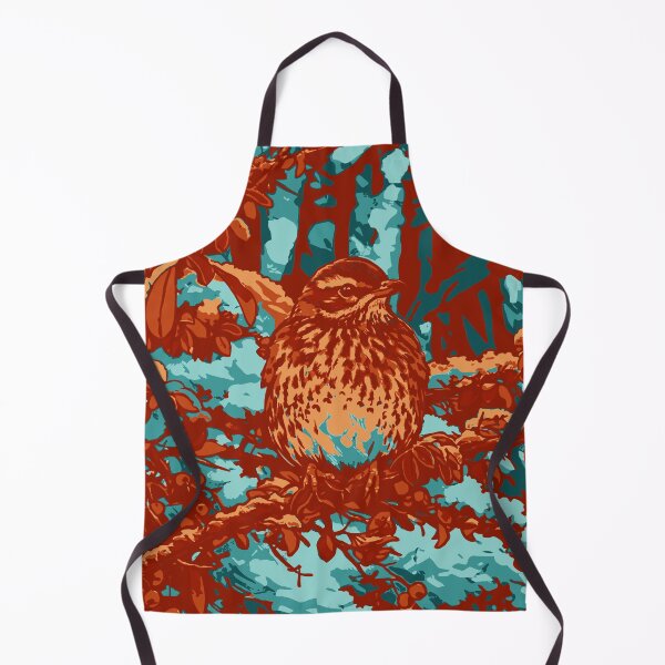 Item preview, Redwing in Rust & Teal designed and sold by Linzi Golding.