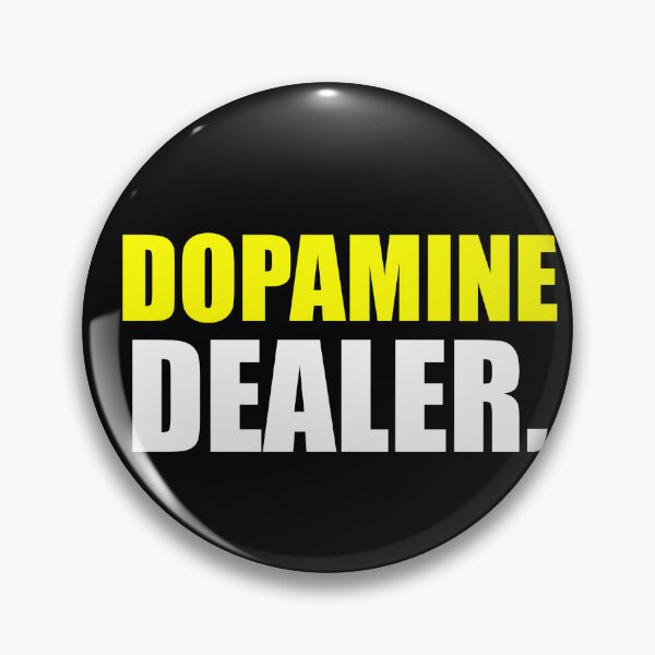 Item preview, Dopamine Dealer Minimalist Funny Aesthetic designed and sold by Mikidesign1988.